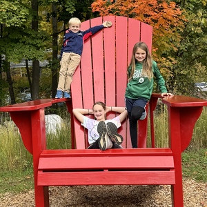 Isabella, Emmy & James  Rolfe